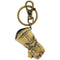 Infinity Gauntlet Gold Pewter Key Ring