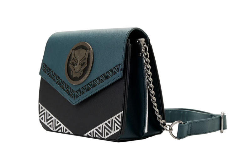 Load image into Gallery viewer, Loungefly Marvel Comics: Black Panther - Wakanda Forever Crossbody Bag
