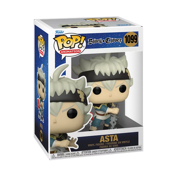 Funko POP! Animation: Black Clover - Asta Vinyl Figure