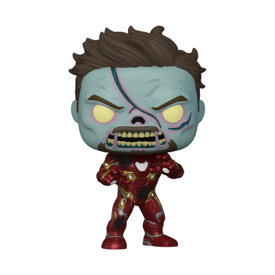 ¡Funko POP! Marvel: ¿Y si? T2 - Iron Man zombi 