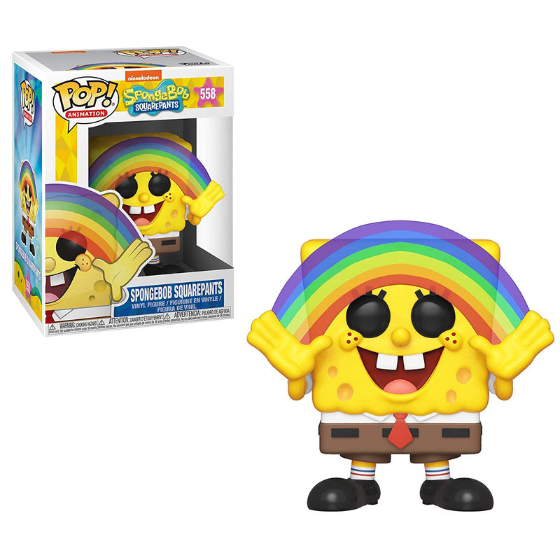  Pop! Animation: Spongebob Squarepants - Spongebob Rainbow- Krypntonite character Store