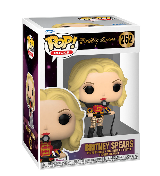 Funko POP! Rocks : Britney Spears - Circus (Ringleader) (avec Chase)