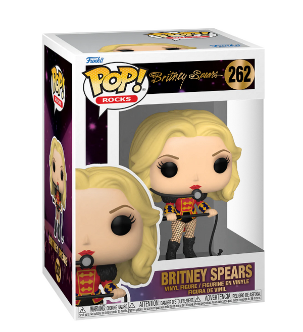 Funko POP! Rocks: Britney Spears - Circus (Ringleader) (with Chase)