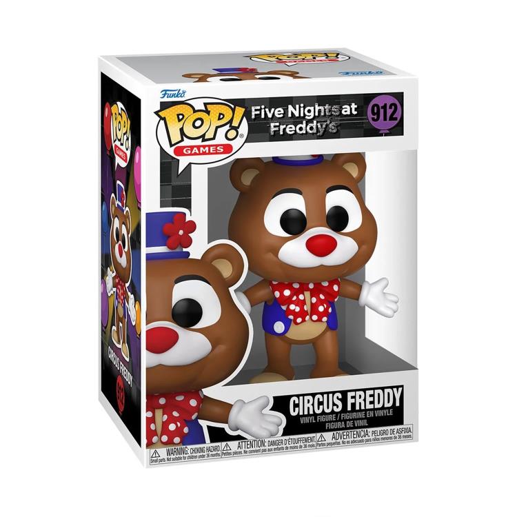 Cargue la imagen en el visor de la galería, ¡Funko POP! Juegos: Cinco noches en Freddy&#39;s - Figura de vinilo Circus Freddy
