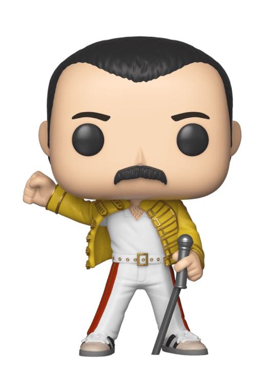 Chargez l&#39;image dans la visionneuse de la galerie, Queen - Freddy Mercury (Wembley 1986) POP Rocks Vinyl Figure - Kryptonite Character Store
