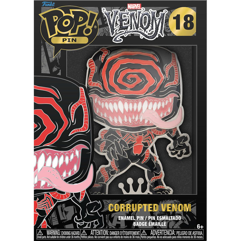 Funko POP! Pin: Corrupted Venom Large Enamel