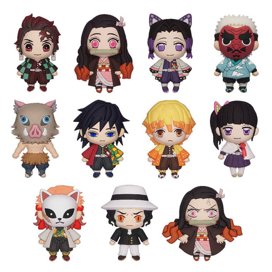 Monogram Demon Slayer (Kimetsu no Yaiba) Series 1 - 3D Foam Bag Clip Blind Bag Keychain