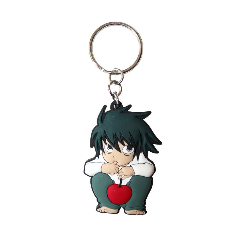 Load image into Gallery viewer, Death Note - &quot;L&quot; PVC Keychain
