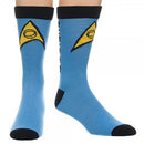 Star Trek Blue Logical Crew Socks - Kryptonite Character Store