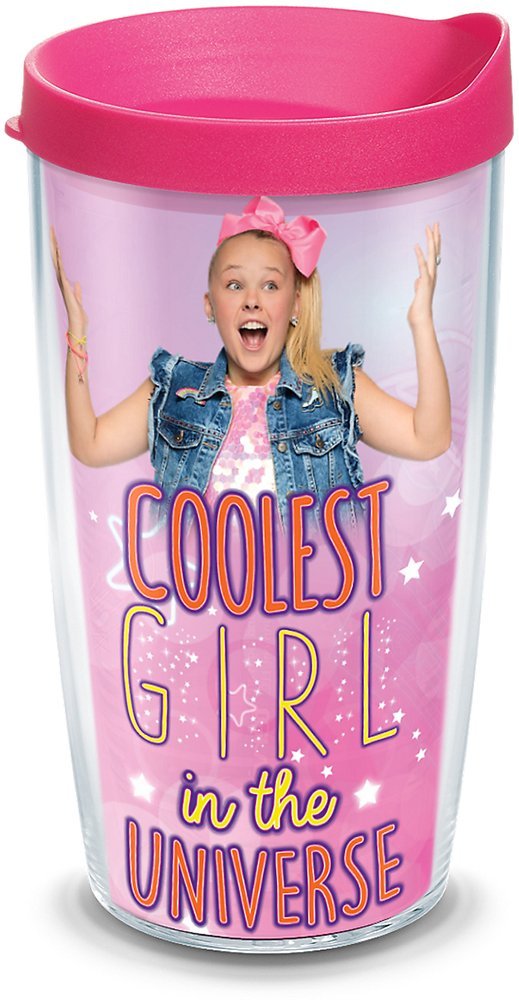 Tervis - Nickelodeon - JoJo Siwa - Coolest Girl in the Universe Insulated Tumbler with Wrap, 16 oz - Kryptonite Character Store