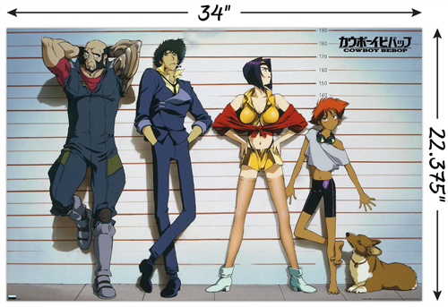 Trends International Cowboy Bebop - Heights Poster