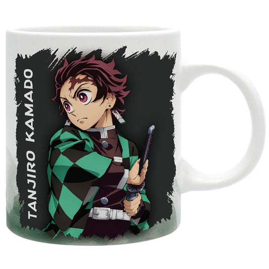 Demon Slayer (Kimetsu no Yaiba): Tanjiro - Taza de cerámica con máscara protectora