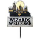Harry Potter - Wizards Welcome Garden Stake