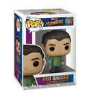 ¡Funko POP! Marvel: Sra. Marvel - Daga Roja