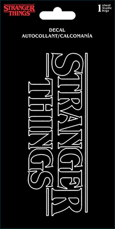 Stranger Things One Color Decal