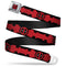 Marvel Deadpool Logo Seat Belt Buckle CHILDREN'S Belt