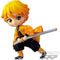 Demon Slayer (Kimetsu no Yaiba) - Vol.1 (C:Zenitsu Agatsuma) Q Posket Petit Statue