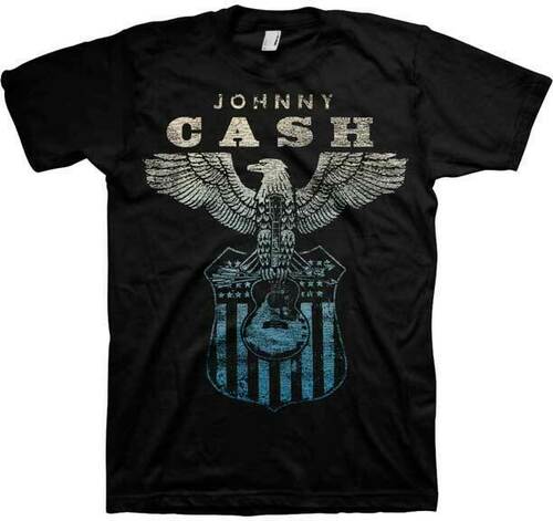 Johnny Cash - Camiseta original de Country Rock N' Roll para hombre