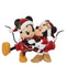 Disney: Holiday - Mickey & Minnie Mouse Figure