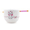 Disney The Aristocats Marie Ceramic Ramen Bowl and Chopstick Set