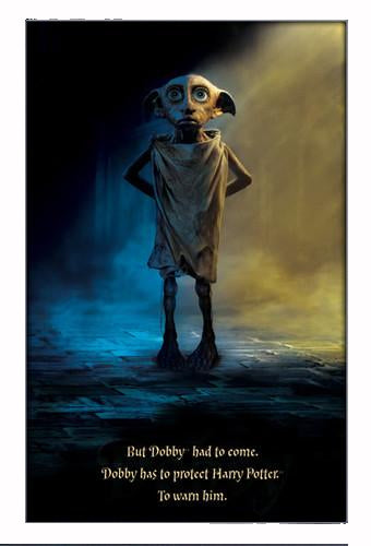 Cargue la imagen en el visor de la galería, Harry Potter - Dobby Protect Impresión enmarcada de capa de gel de 11&quot; x 17&quot;
