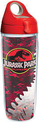 Jurassic Park - Red Camo Water Bottle