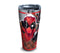 Marvel Comics : Deadpool - Gobelet de voyage isolé argenté emblématique en acier inoxydable avec couvercle 