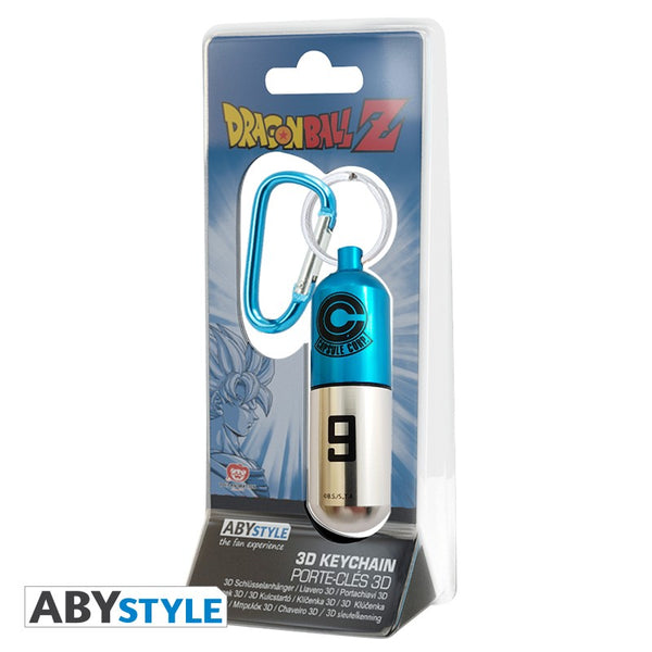 Dragon Ball Z - Blue Capsule Corp. Keychain