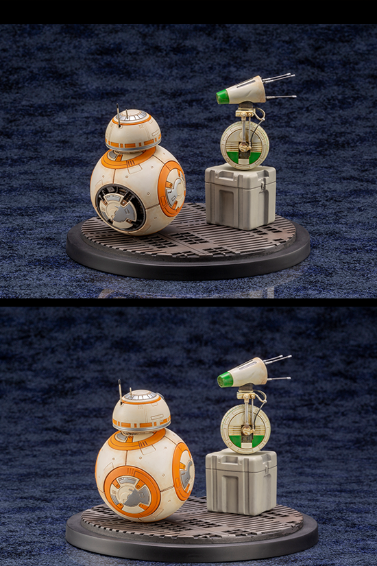 Cargue la imagen en el visor de la galería, Star Wars - Estatua ARTFX DO y BB-8
