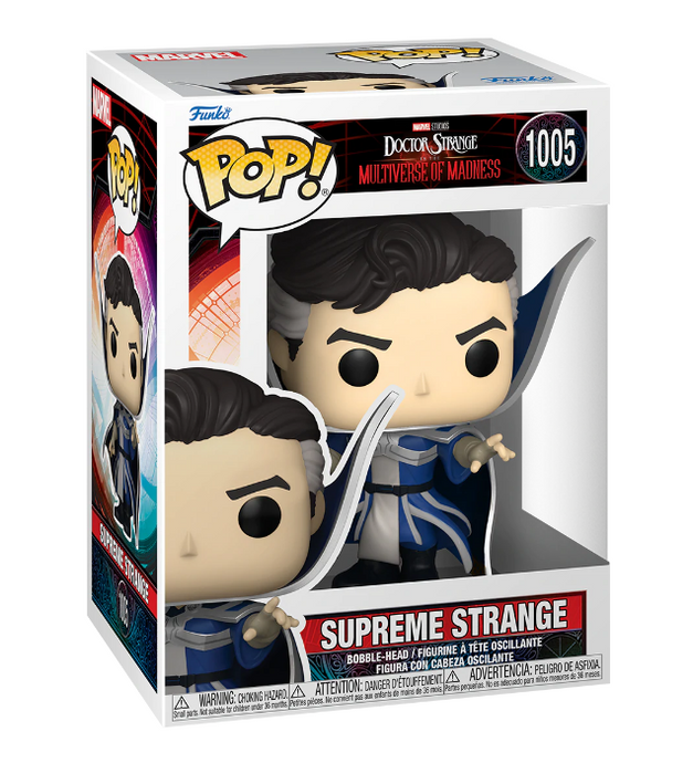 Funko POP! Marvel : Doctor Strange - Multivers de la folie - Supreme Strange