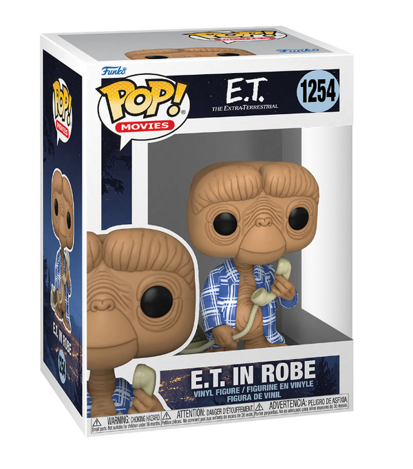 ¡Funko POP! Películas: ET El Extraterrestre 40th - ET en Robe