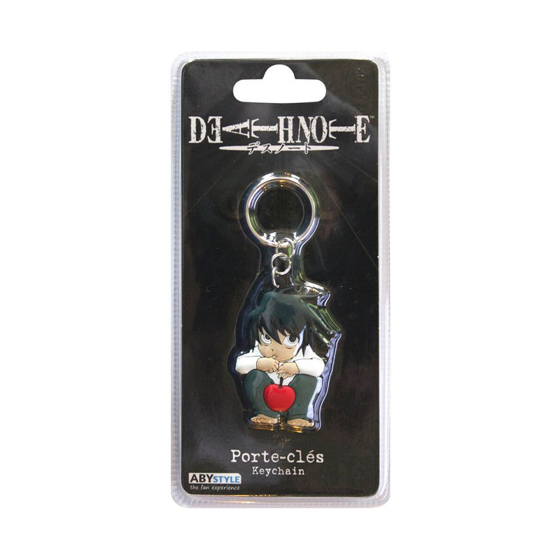 Load image into Gallery viewer, Death Note - &quot;L&quot; PVC Keychain
