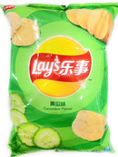 Chips de pommes de terre Lay's - Saveur Concombre, 70g