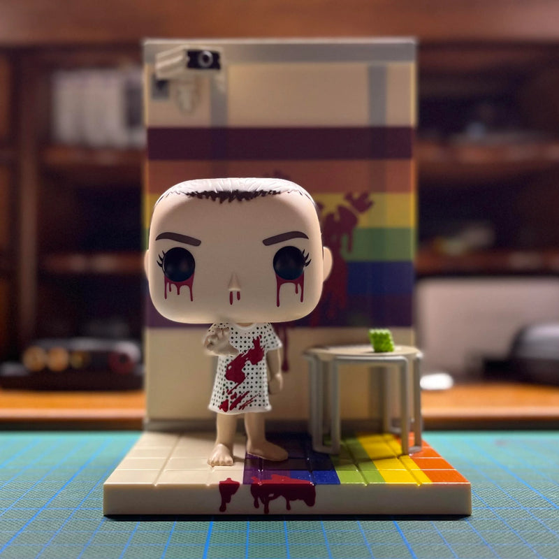 Load image into Gallery viewer, Funko POP! Deluxe: Stranger Things - Eleven in The Rainbow Room (62386)
