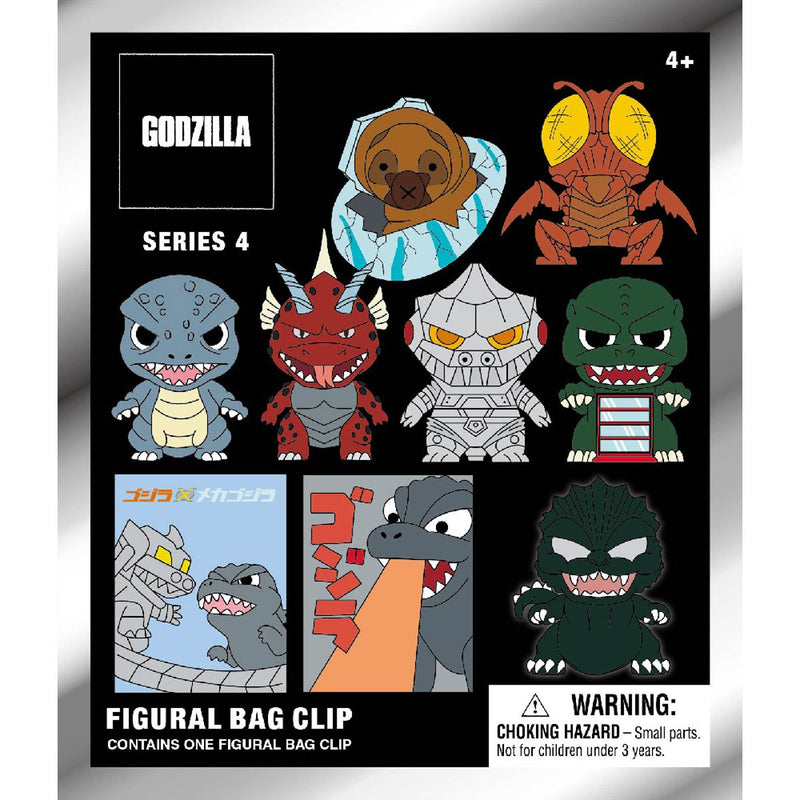 Godzilla - Bolsa ciega con clip para bolsa de espuma 3D Serie 4