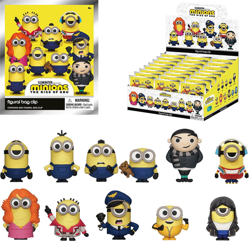 Chargez l&#39;image dans la visionneuse de la galerie, Clip pour sac aveugle en mousse 3D Minion
