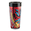 Marvel Spider-Man 16 oz. Plastic Travel Mug - Kryptonite Character Store