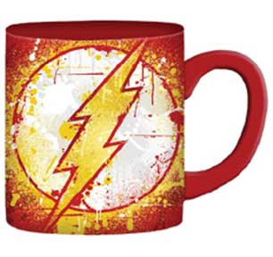 DC Comics: Flash Splatter Logo 20 oz. Mug