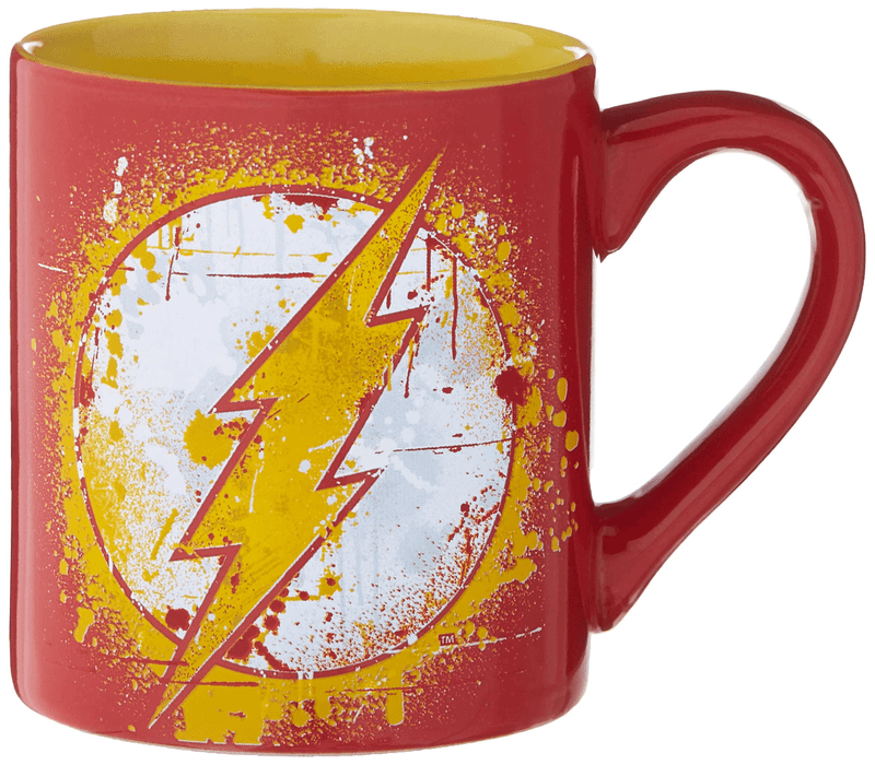 DC Comics: Flash Splatter Logo 14 oz. Mug