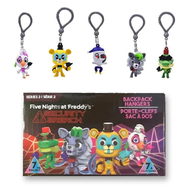 Five Nights At Freddy's Security Breach Hangers Mystery Pack Série 2