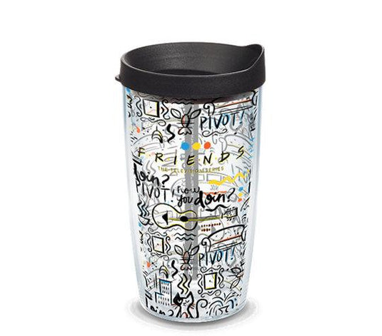 Friends Pattern 16 oz. Tervis Tumbler- Kryptonite Character Store