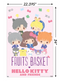 Fruits Basket - Hello Kitty & Friends Group Poster