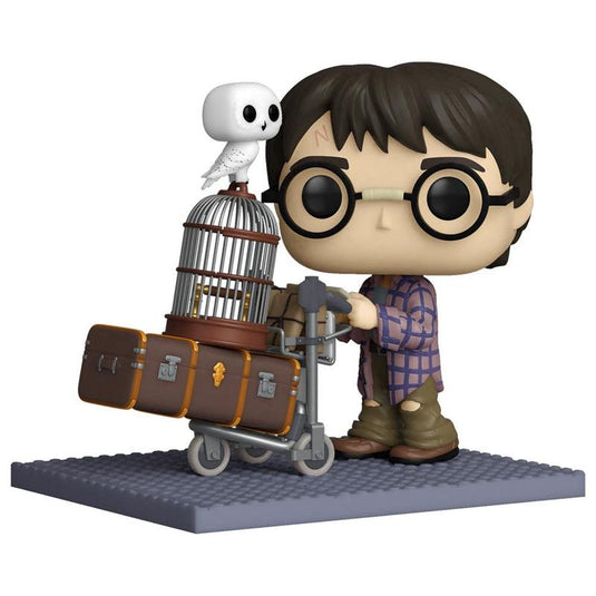 Funko POP! Deluxe : Harry Potter 20ème - Harry pousse le chariot 