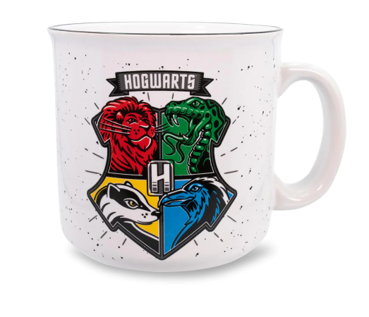 Harry Potter - Tasse de camping-car en céramique avec écusson de Poudlard