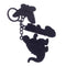 Godzilla & Mothra Multi-Character Keychain