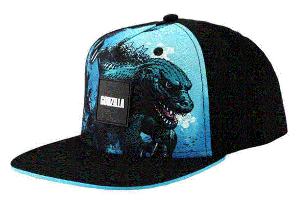 Godzilla - Sublimated Front Patch Youth Flat Bill Snapback Hat