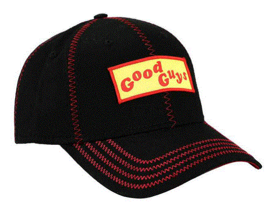 Juego de niños: Chucky - Gorra snapback precurvada con puntadas en contraste de Good Guys