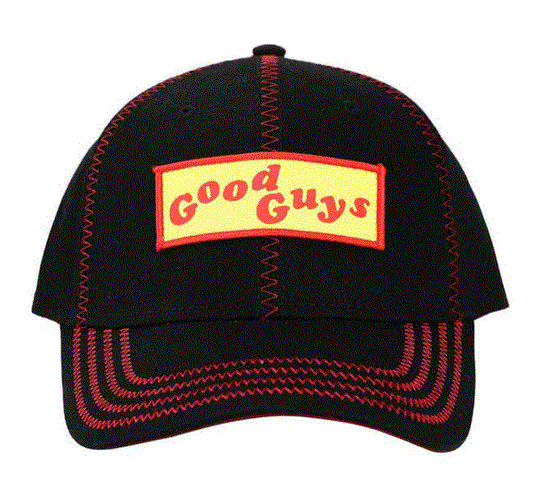 Juego de niños: Chucky - Gorra snapback precurvada con puntadas en contraste de Good Guys