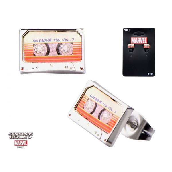 Marvel: Guardians of Galaxy - Awesome Mix Vol.2 Tape Stud Earrings