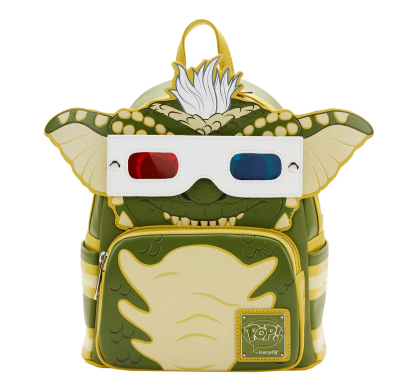 Cargue la imagen en el visor de la galería, Gremlins - Mini mochila para cosplay con rayas brillantes
